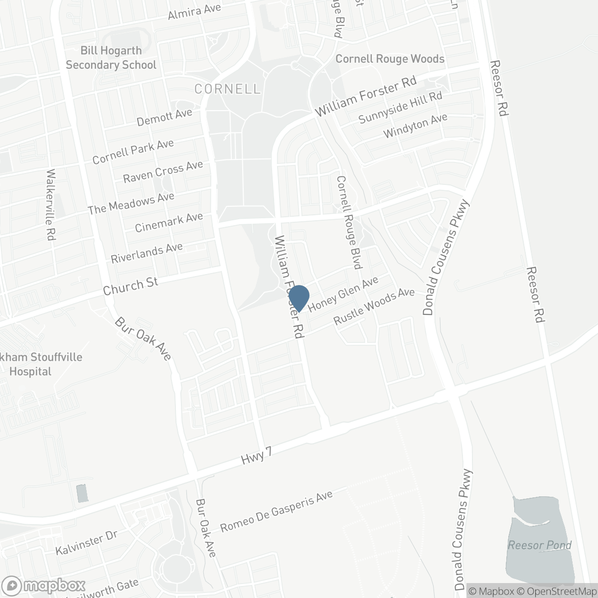 273 WILLIAM FORSTER ROAD, Markham, Ontario L6B 0T7